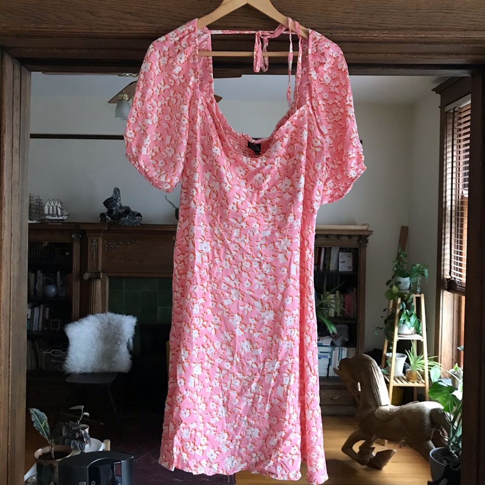 Eloquii Short Floral Dress